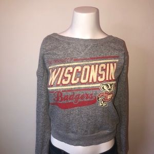 Wisconsin Badger Crop Top